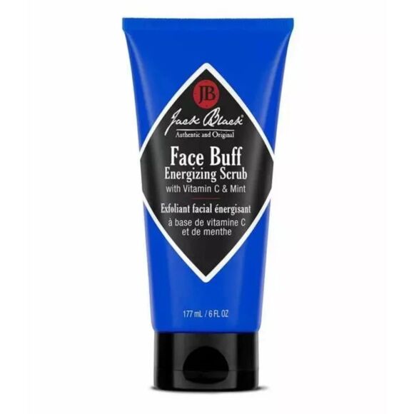 Jack Black Face Buff Energizing Scrub With Vitamin C & Mint (3 oz/88 mL) NEW!
